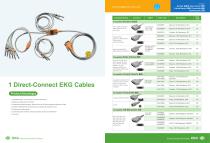 Direct-Connect EKG Cables VA002BNI