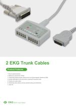 EKG Trunk Cables OEM#20165 60- 001, 70065 7-001, E9001 YT