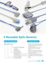 Reusable SpO2 Sensors S0 series,110