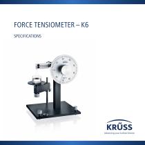 FORCE TENSIOMETER – K6