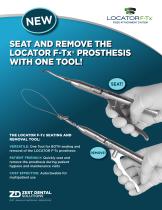 THE LOCATOR F-Tx SEATING AND REMOVAL TOOL