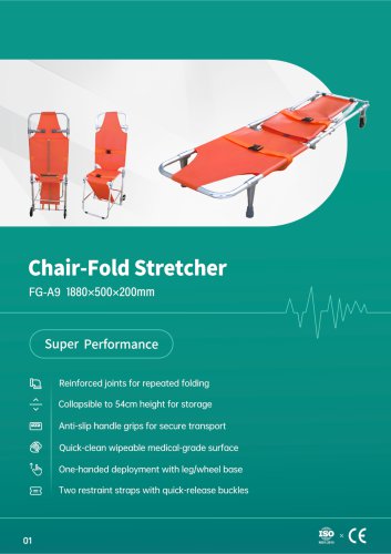 FG-A9 Chair-Fold Stretcher
