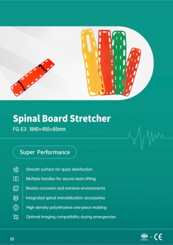 FG-E3 Spinal Board Stretcher