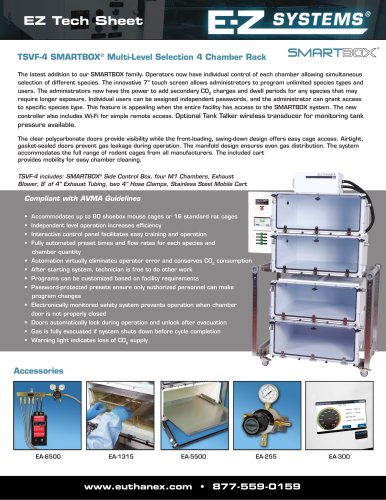 TSVF-4 SMARTBOX® Multi-Level Selection 4 Chamber Rack