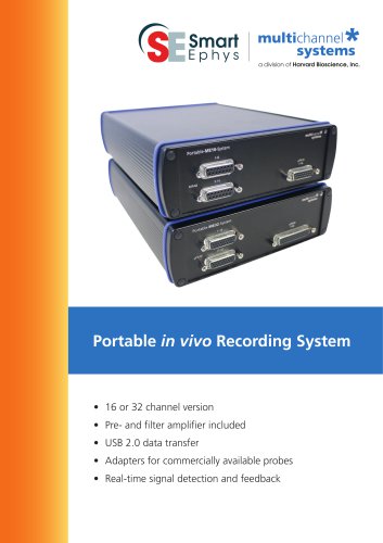 Portable in vivo Recording System