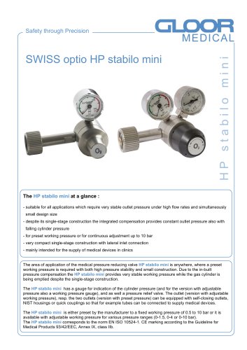 SWISS optio HP stabilo mini