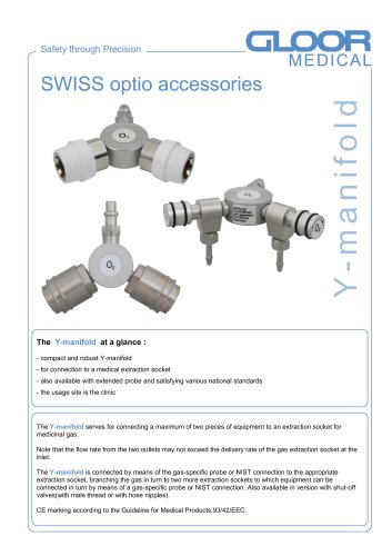 SWISS optio Y-manifold