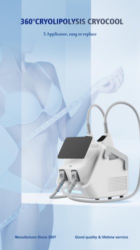 360 cryolipolysis_5 applicator ,easy to replace