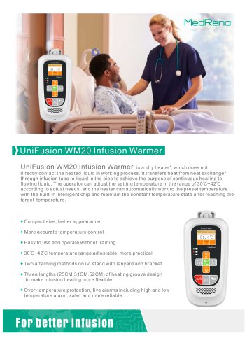 UniFusion WM20 Infusion Warmer