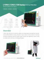 L10M/L12M/L15M Veterinary Monitoring