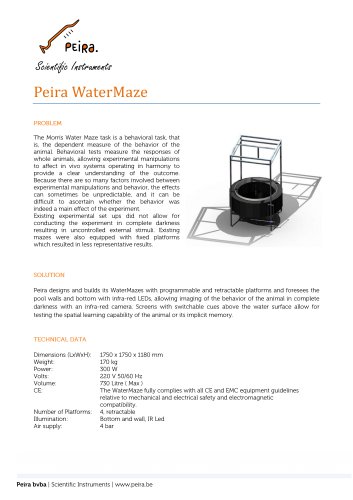 Peira WaterMaze