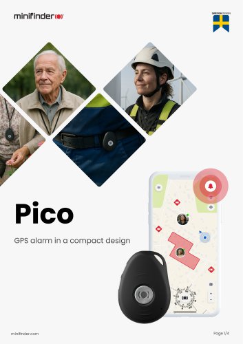 MiniFinder Pico Broschure