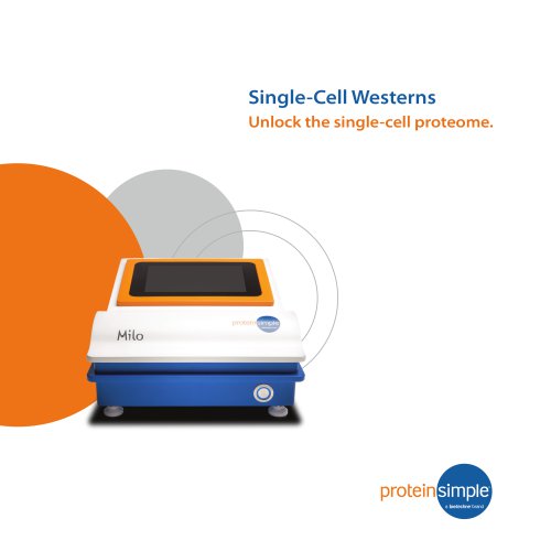 Single-Cell Westerns Unlock the single-cell proteome