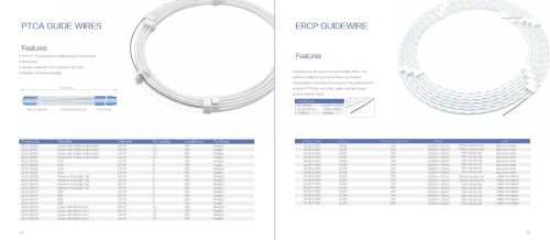 PTCA Guidewire & ERCP Guidewire