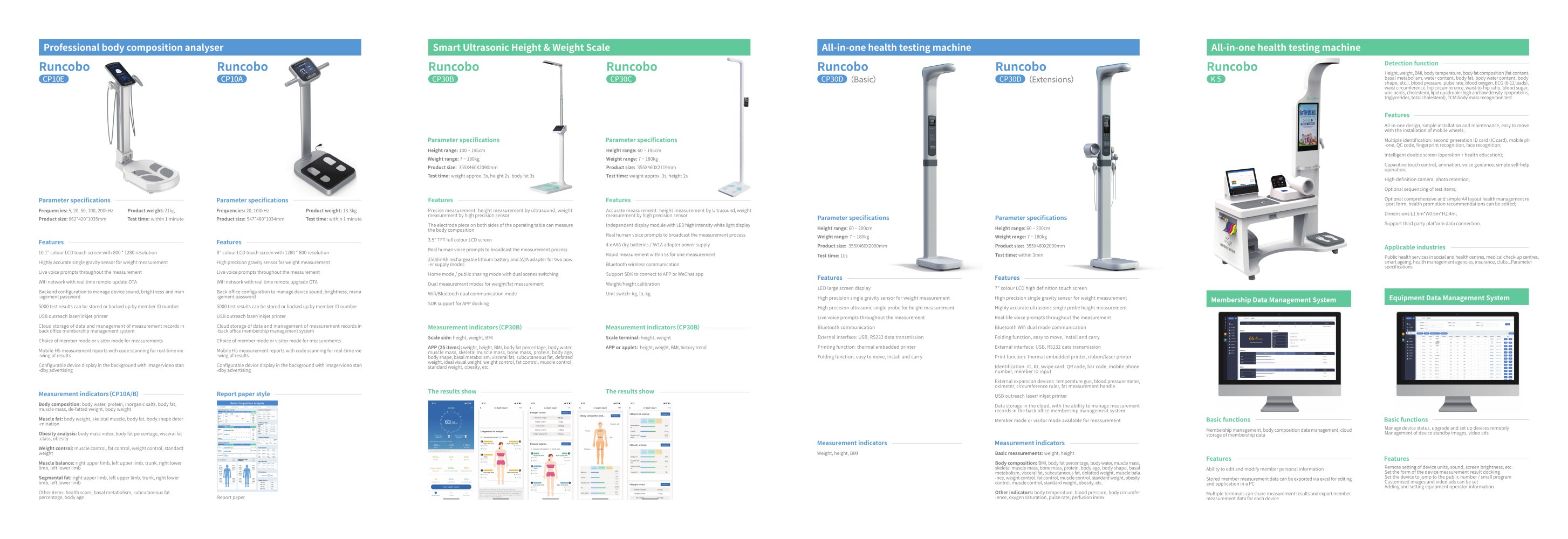 Body composition analyzer - Shenzhen Kenid Medical Devices