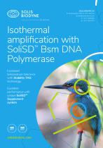 Isothermal amplification with SoliSD™ Bsm DNA Polymerase