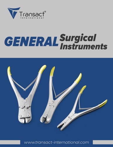 Surgical Instruments Catalogue