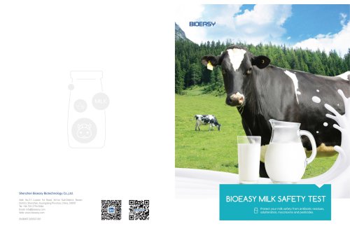 BIOEASY MILK SAFETY TEST