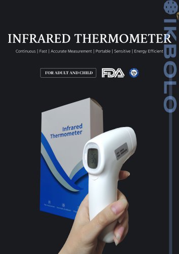 medical thermometer / electronic / infrared / forehead