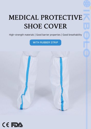 non-woven medical shoe cover / breathable