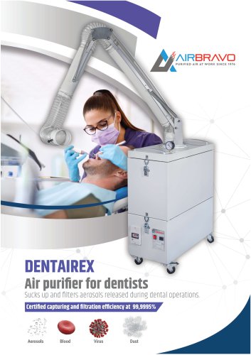 Dentairex for dental aerosol purification