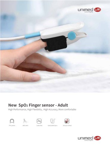 Unimed New Fingertip SpO2 sensor U403NC-01