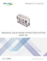 MANNUAL SOLID PHASE EXTRACTION SYSTEM BSPE-101