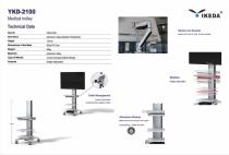 IKEDA YKD-2100 Medical Trolley