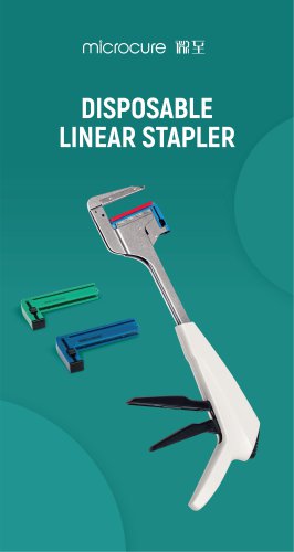 Microcure WZLS Linear stapler, Microcure Curved surgical stapler WZLS-B