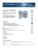 Pirani Vacuum Logger data sheet