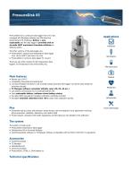 PressureDisk 05 data sheet