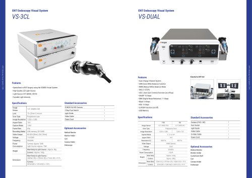 Mega Medical ENT Complete System-Endoscopic Visual System