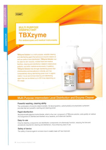 TBXzyme (Multi purpose disinfectant)