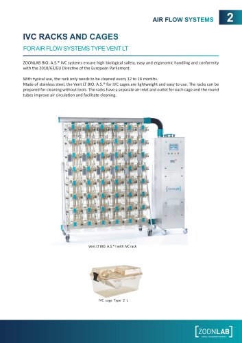 IVC racks and cages