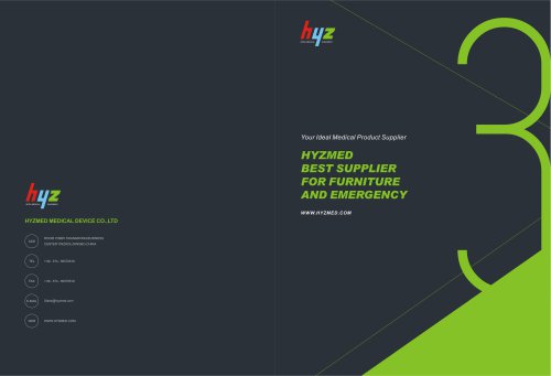 Brochure for furniture and emergency