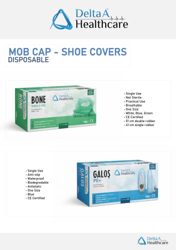 Delta A Mob Cap - Shoe Cover