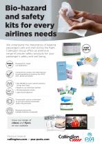 Bio-hazard and safety kits for every airlines needs