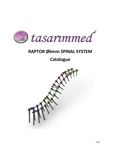 Raptor Spinal System