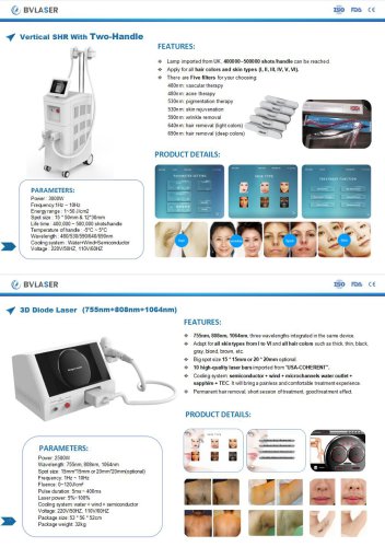 Laser hair removal machine manufacturer-BVLASER. IPL laser machine & diode laser hair removal machine for your choice.