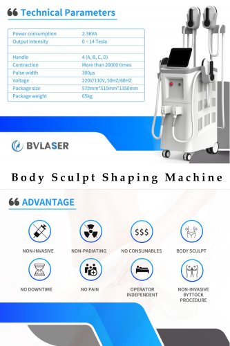 The best body sculpt shaping machine-BVLASER. Non invasive Non-surgical beautiful body sculpting equipment.