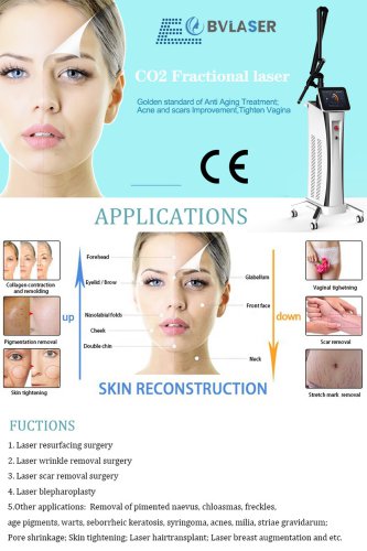 The best CO2 fractional laser machine manufacturer and supplier-BVLASER. CE certification CO2 fractional laser equipment. CO2 laser skin resurfacing machine.