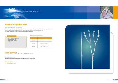 Bladder Irrigation Sets