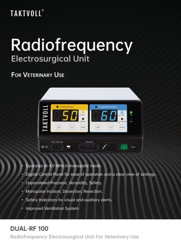 RF 100 Radiofrequency Electrosurgical Generator