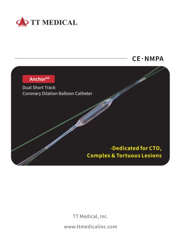 Anchor™ Dual Short Track Coronary Dilation
