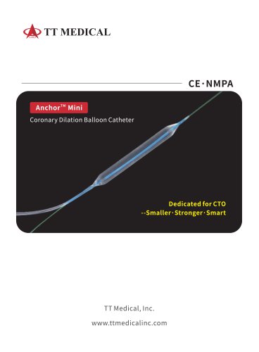 Anchor™ Mini Mini Coronary Dilatation Balloon