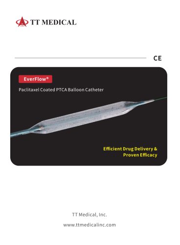 EverFlow® Paclitaxel Coated PTCA Balloon Catheter