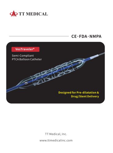 VesTraveler® Semi-compliant  PTCA Balloon Catheter