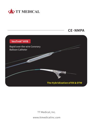 VesTrek® HYB Rapid over-the-wire Coronary Balloon Catheter
