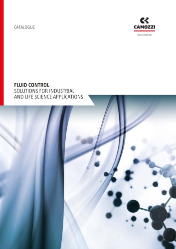 Fluid Control - Solutions for industrial and life science applications