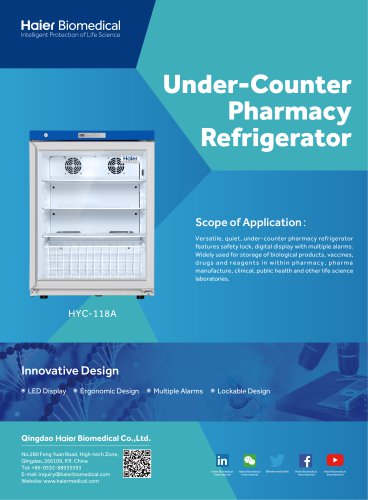 Pharmacy Refrigerator HYC-118A